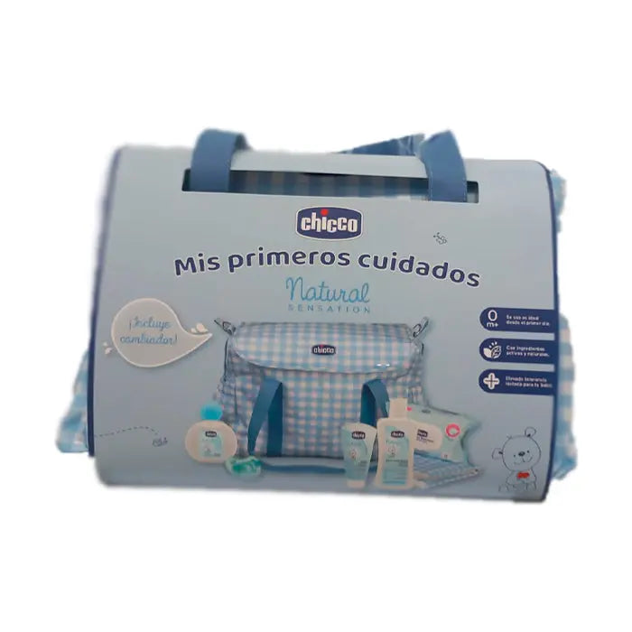 Chicco My First Care Bag Blue Set 6 Pieces Jag Couture London - New York