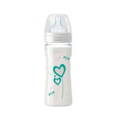 Jag Couture London - New York Chicco Nature Glass Bottle With Silicone Teat 0m 240ml