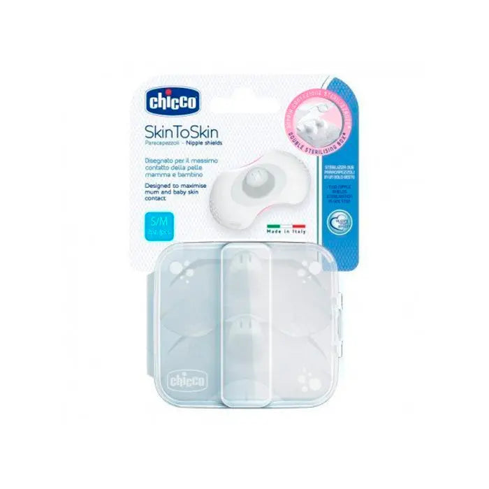 Chicco SkinToSkin Nipple Protector Silicone S-M 2U Jag Couture London - New York