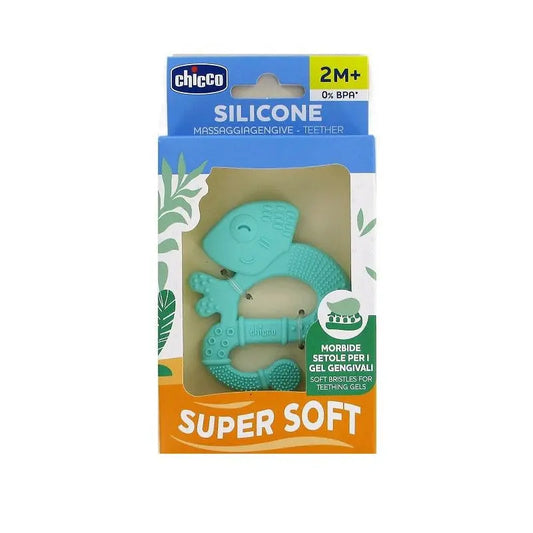 Chicco Supersoft Iguana Teether 2M+ Jag Couture London - New York
