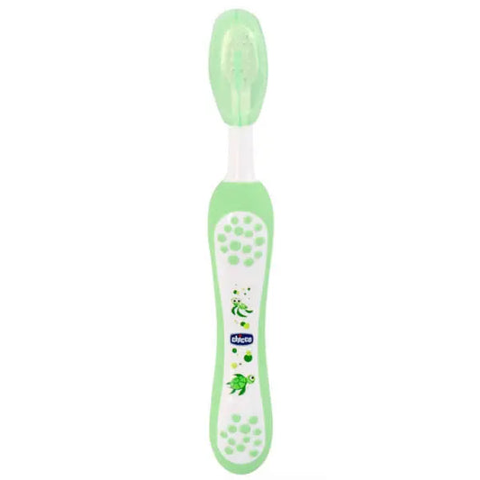 Chicco Toothbrush Green 6m+ Jag Couture London - New York