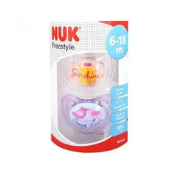 Jag Couture London - New York Chupete Nukete Freestyle Silicona T2 2 Unidades Nuk