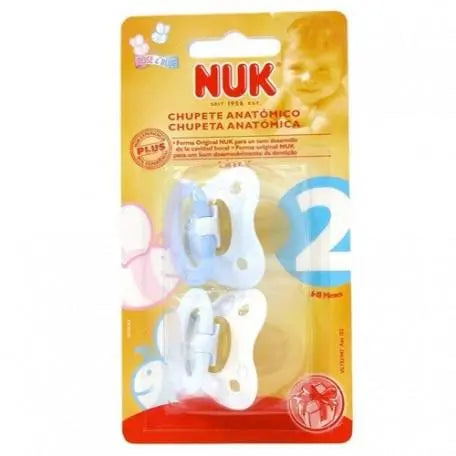 Chupete Nukete T2 Blue Latex Blister 2 Unidades Nuk Jag Couture London - New York