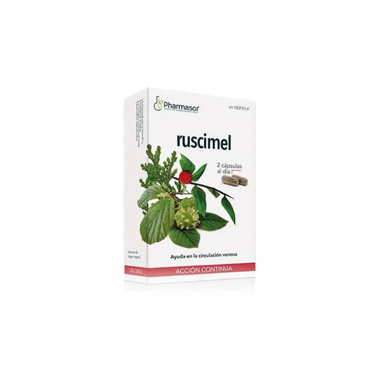 Cito-Oral Ruscimel Acción Continua 30 Cápsulas 690mg Jag Couture London - New York