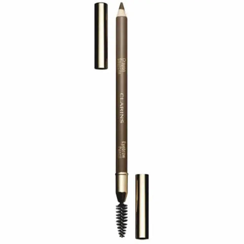 Clarins Eyebrow Pencil 03 Soft Blonde by Jag Couture London - New York, featuring a soft blonde eyebrow pencil with precise application.