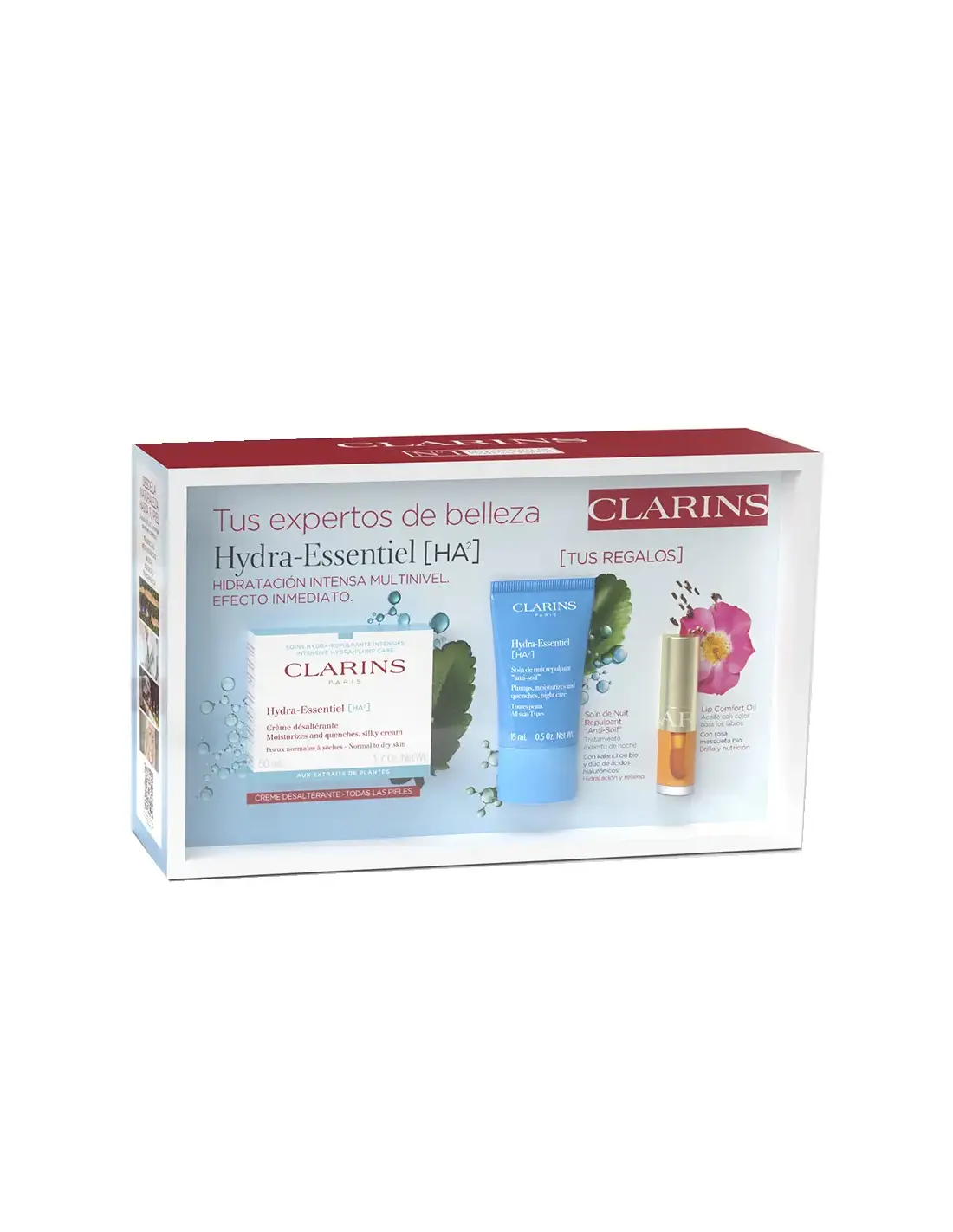 Clarins Hydra-Essentiel Silky Cream 50ml Set 3 Pieces Jag Couture London - New York