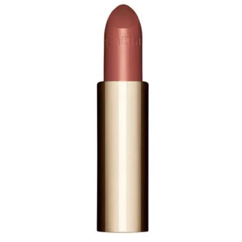 Clarins Joli Rouge Satin 757 Nude Brick lipstick refill in 3.5g, with sleek packaging and product label visible.