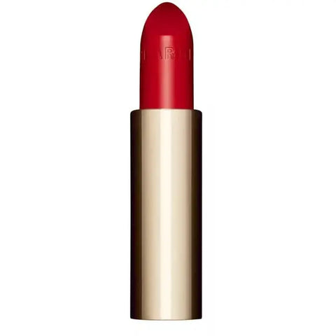 Clarins Joli Rouge Satin 768 Strawbery lipstick refill in a 3.5g compact, featuring sleek packaging with brand labeling.