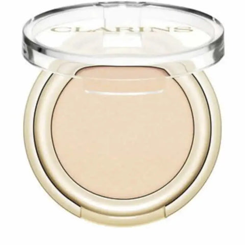 Clarins Ombre Skin 01 Matte Ivory, a natural beige eyeshadow from Jag Couture London New York collection.