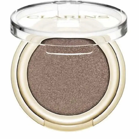 Clarins Ombre Skin 05 Satin Taupe eyeshadow palette by Jag Couture London - New York, featuring a satin taupe shade with smooth texture.