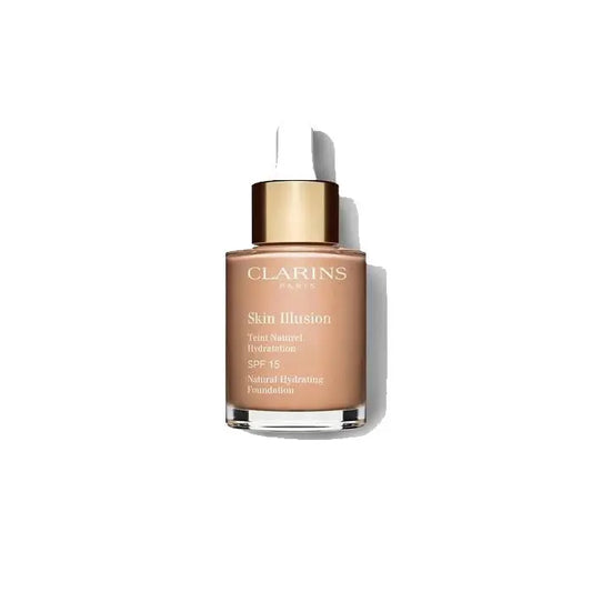 Clarins Skin Illusion Natural Hydrating Foundation Spf15 109 Wheat 30ml Jag Couture London - New York