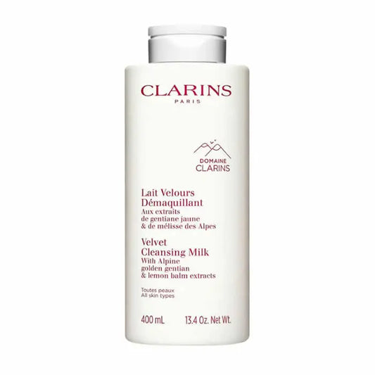 Clarins Velvet Cleansing Milk 400ml Jag Couture London - New York