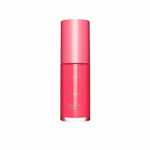 Clarins Water Lip Stain 11 Soft Pink Water in a sleek tube, showcasing the product with soft pink color and elegant packaging.