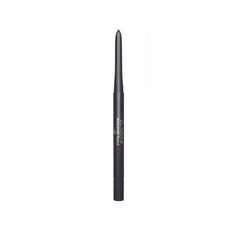 Clarins Waterproof Pencil in Black Tulip, a sleek black makeup pencil with waterproof formula, displayed by Jag Couture London New York.