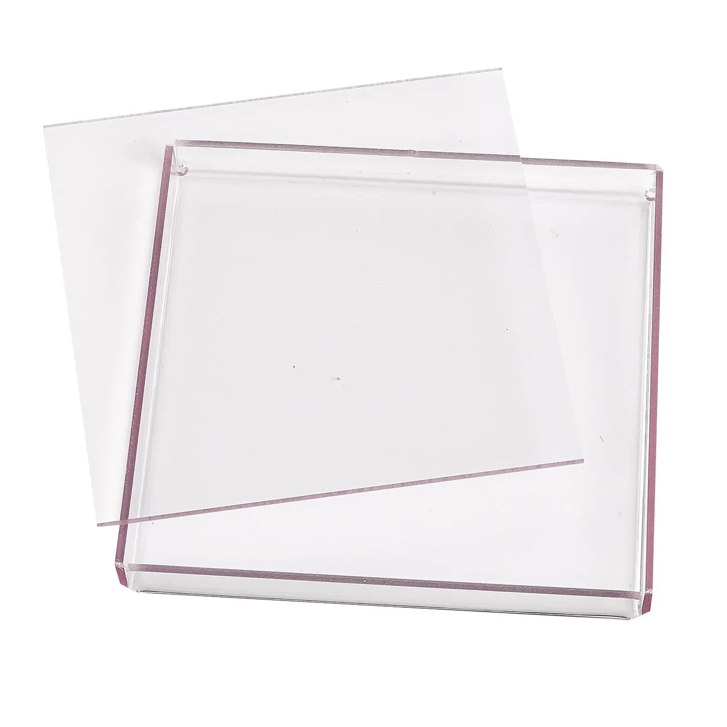 Clear perspex 17 x 17cm tray and 16.5 x 16.5cm divider Jag Couture London - New York