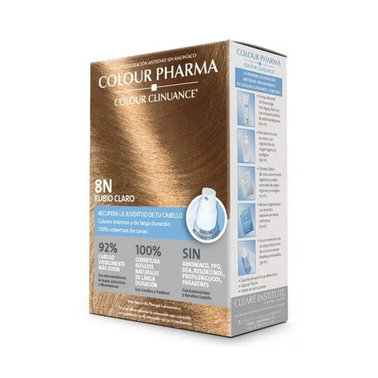 Clearé Institute Clinuance Colour Pharma 8n Light Blonde Jag Couture London - New York
