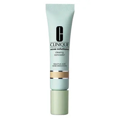 Clinique Anti Blemish Clearing Concealer 01 in 10ml tube, with smooth, skin-toned application and clear branding.