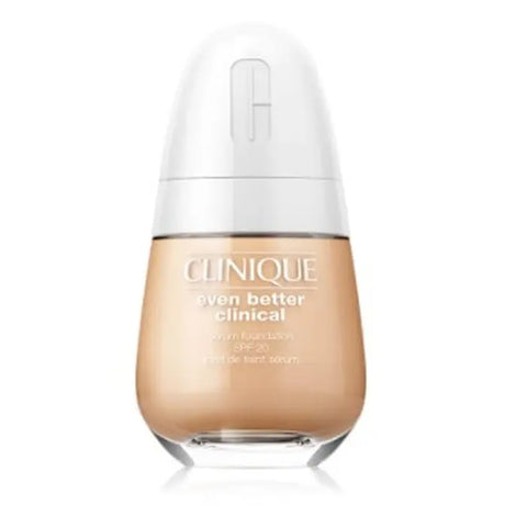 Clinique Even Better Serum Foundation SPF20 CN52 Neutral in 30ml bottle, showcasing smooth, natural beige liquid makeup.