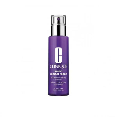 Clinique Smart Clinical Repair SR 50ml skincare bottle with white pump dispenser, displayed on a neutral background.