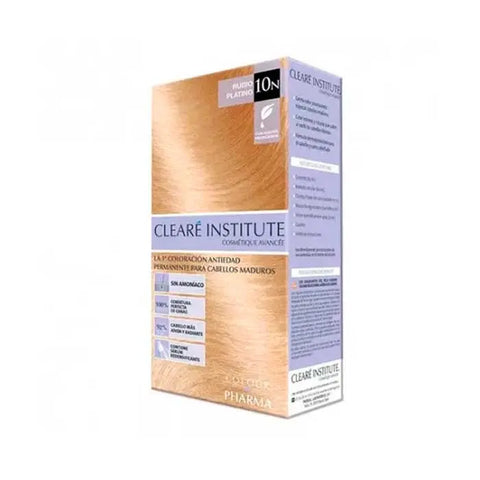 Jag Couture London platinum blonde Colour Pharma 10N hair dye tube, 1U size, showcasing vibrant hair color.