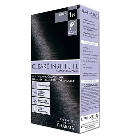 Jag Couture London-New York Colour Pharma Colour Clinuance N1 Black hair dye in a black tube with branding visible