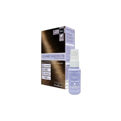 Jag Couture London New York Colour Pharma Colour Clinuance N6 Dark Blonde hair dye in a tube, showing the product packaging.