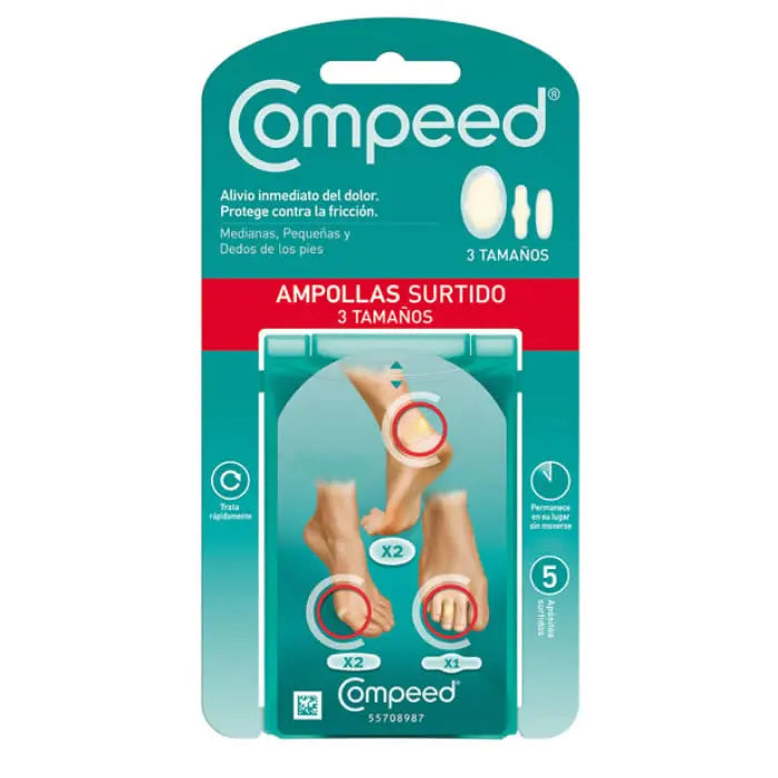 Compeed Mixed Blister Plasters 5 Units Jag Couture London - New York