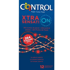 Jag Couture London - New York Condoms Control Xtra Sensation 12 pieces