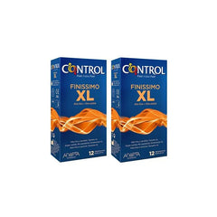 Control Condoms Finissimo XL Pack 12+12 Units Jag Couture London - New York