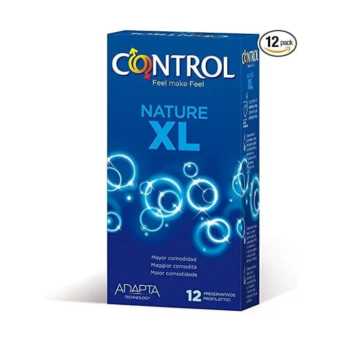 Jag Couture London - New York Control Nature XL Condom 12 Pack