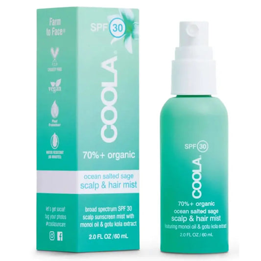 Coola Scalp &amp; Hair Mist Organic Sunscreen Spf30 60ml Jag Couture London - New York