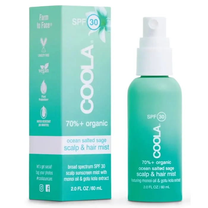 Jag Couture London - New York Coola Scalp &amp; Hair Mist Organic Sunscreen Spf30 60ml