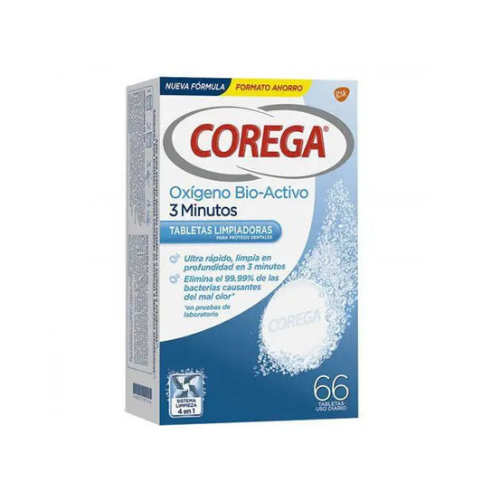 Corega 3 Minute Active Oxygen 60 Units Jag Couture London - New York