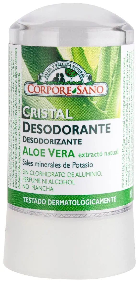 Jag Couture London - New York Corpore Desod Mineral Aloe 60g Potassium Alum y Aloe Ve