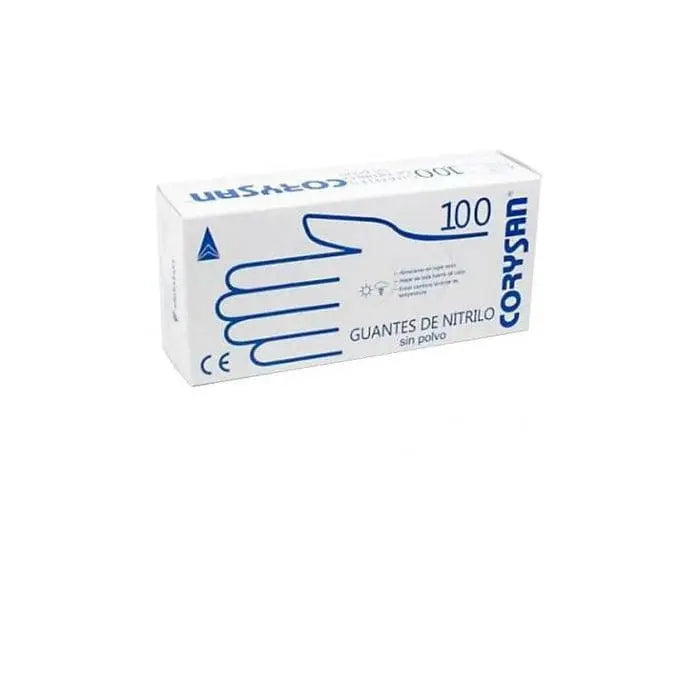 Jag Couture London - New York Corysan Powder Free Nitrile Gloves Size S