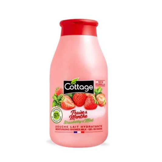 Cottage Moisturizing Shower Gel Strawberry &amp; Mint 250ml Jag Couture London - New York