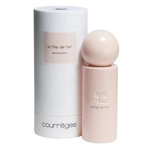 Courrèges La Fille De L'air Eau de Parfum spray 100ml with sleek bottle, displayed on a neutral background.