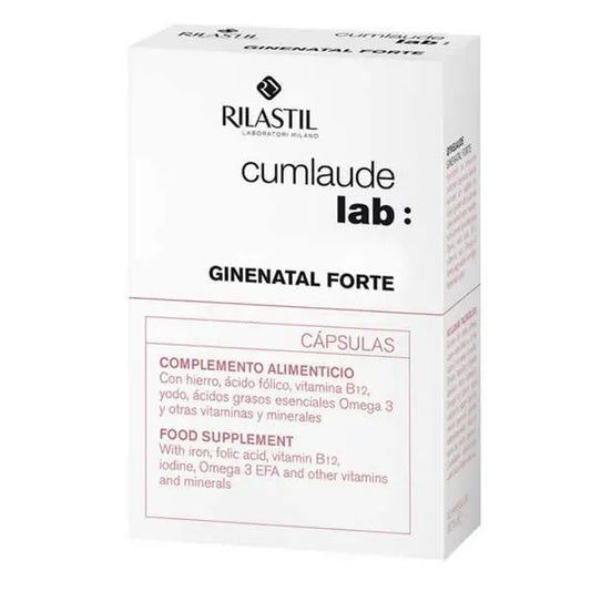 Cumlaude Ginenatal Forte Food Supplement Capsules 30 Units Jag Couture London - New York