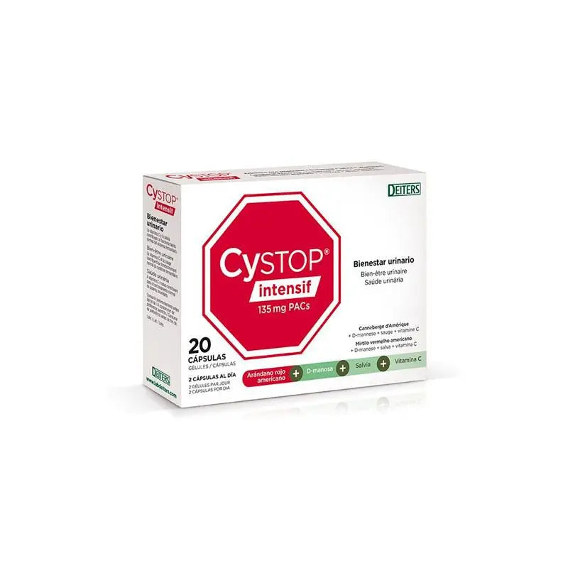 Deiters Cystop Intensif 20 Capsules Jag Couture London - New York
