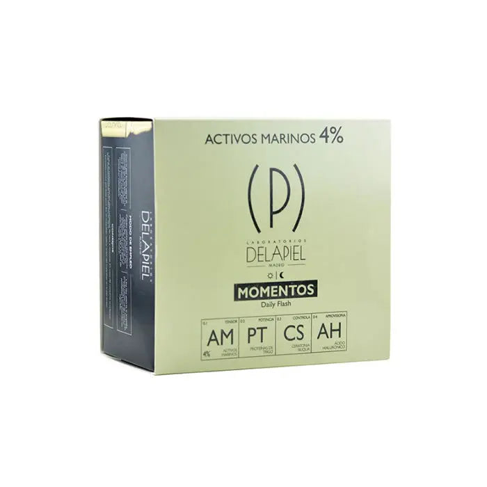 Delapiel Ampoules Marine Active Moments 4% Triple Acci 15x2ml Jag Couture London - New York