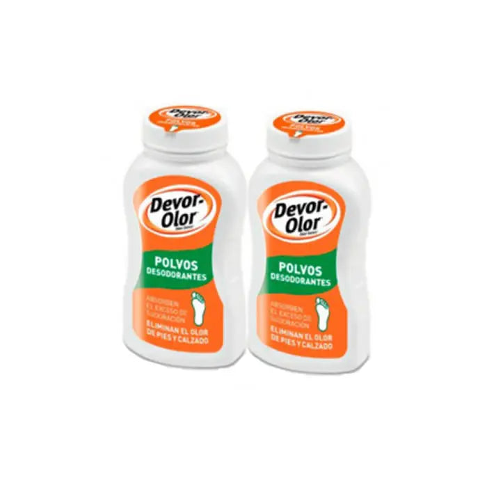 Devor Olor Dry Feet Deodorant Powder 2x100g Jag Couture London - New York