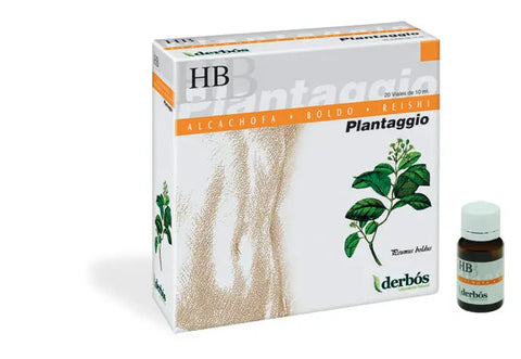 Dherbos Plantaggio HB 20 vials by Jag Couture London New York, showing the product packaging with vials and branding.
