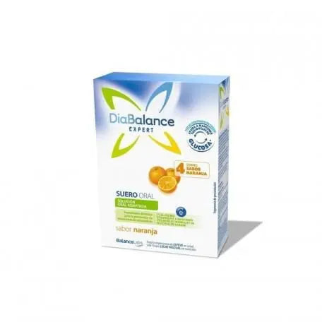 Jag Couture London - New York Diabalance Suero Oral Naranja 4 Sobres Diabalance