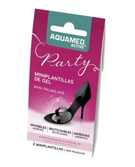 Diafarm Aquamed Active Mini-Foot Insoles Gel Dressing For Foot 2 Uts Jag Couture London - New York