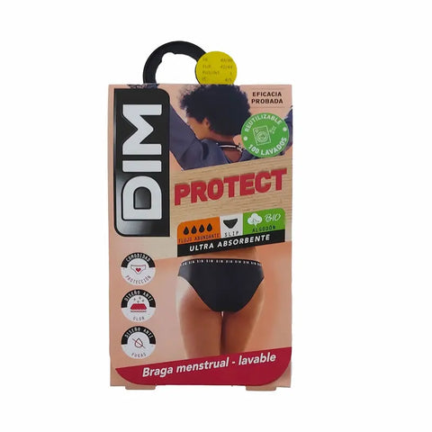 Washable heavy flow menstrual panty from Jag Couture London New York, size 42/44, designed for discreet, reusable protection.