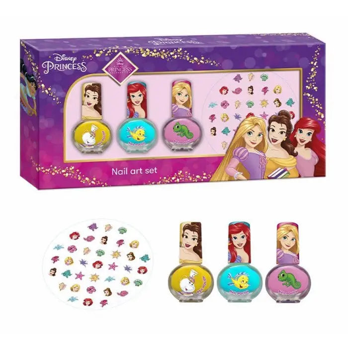 Disney Princess Nail Art Set 4 Pieces Jag Couture London - New York
