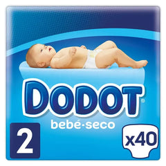 Jag Couture London - New York Dodot Baby-Dry Diapers Size 2, 40 Diapers