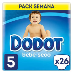 Jag Couture London - New York Dodot Baby-Dry Diapers Size 5, 26 Diapers