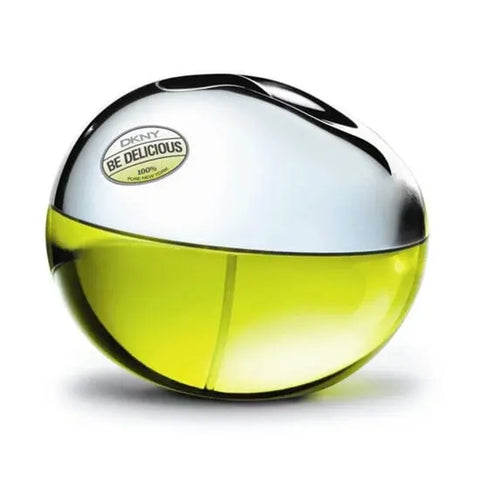 Donna Karan Be Delicious perfume spray 50ml by Jag Couture London and New York, with a sleek bottle design.