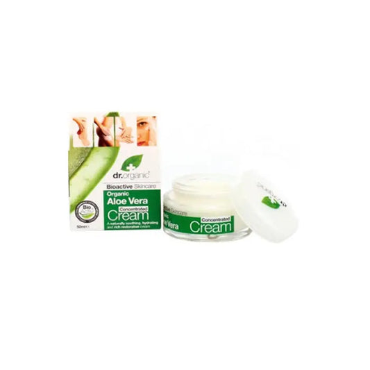 Dr Organic Aloe Vera Concentrated Cream 50ml Jag Couture London - New York
